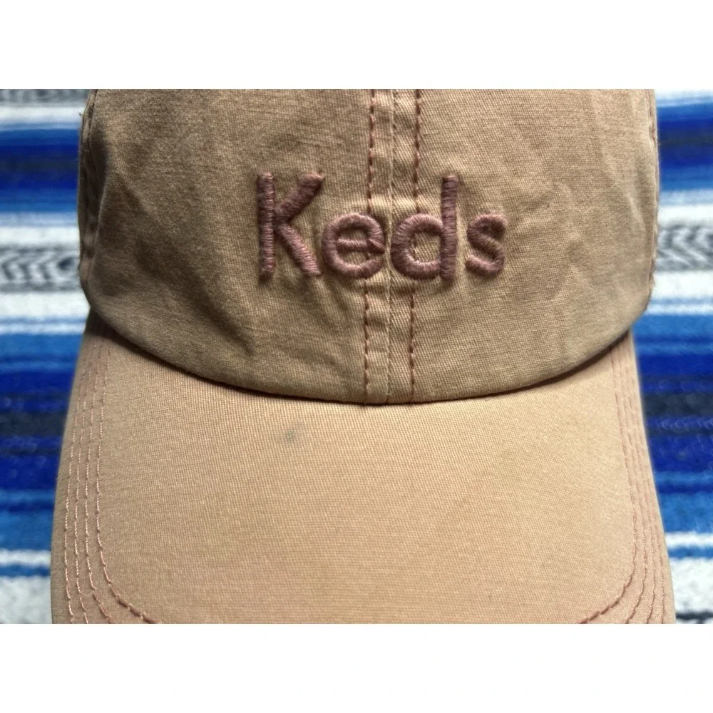 Keds Shoes Pink Hat Baseball Cap Adjustable StrapBack Adult Vintage